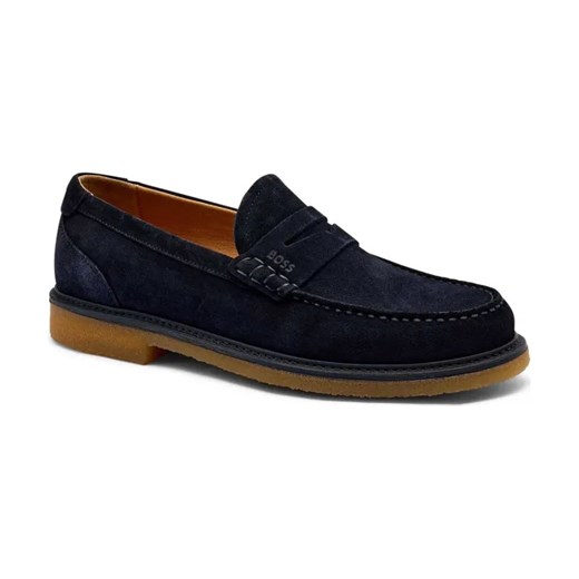 BOSS BLACK Skórzane loafersy Kope_Mocc_sd ze sklepu Gomez Fashion Store w kategorii Mokasyny męskie - zdjęcie 184305523