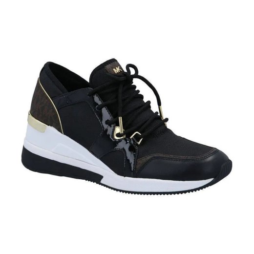 Michael Kors Sneakersy Liv Logo Mixed-Media ze sklepu Gomez Fashion Store w kategorii Buty sportowe damskie - zdjęcie 184305563
