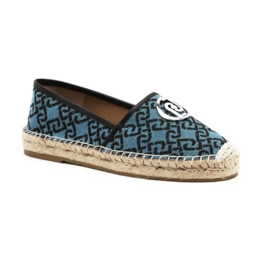 Liu Jo Espadryle VERA 05 | z dodatkiem skóry ze sklepu Gomez Fashion Store w kategorii Espadryle damskie - zdjęcie 184305630
