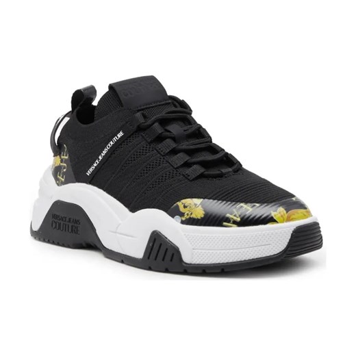 Versace Jeans Couture Sneakersy | z dodatkiem skóry ze sklepu Gomez Fashion Store w kategorii Buty sportowe damskie - zdjęcie 184305664
