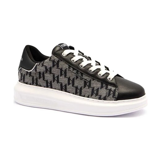Karl Lagerfeld Skórzane sneakersy KAPRI ze sklepu Gomez Fashion Store w kategorii Buty sportowe męskie - zdjęcie 184305691
