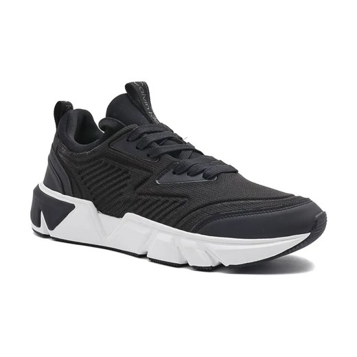 Calvin Klein Sneakersy LOW TOP LACE UP | z dodatkiem skóry ze sklepu Gomez Fashion Store w kategorii Buty sportowe męskie - zdjęcie 184305700