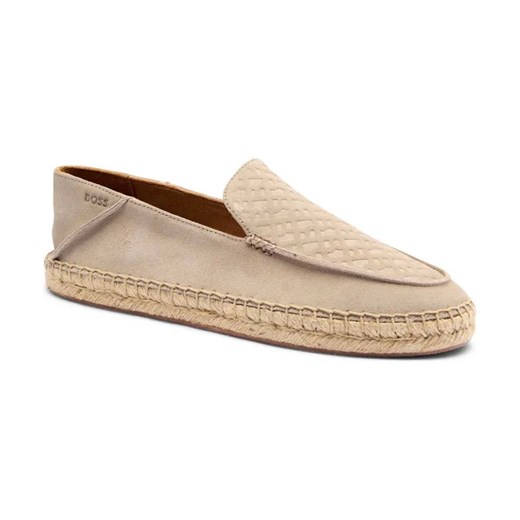 BOSS BLACK Skórzane espadryle Madeira ze sklepu Gomez Fashion Store w kategorii Espadryle męskie - zdjęcie 184305824
