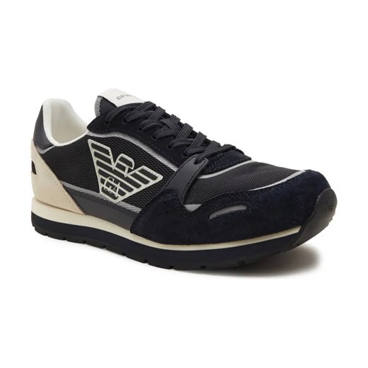 Emporio Armani Sneakersy | z dodatkiem skóry ze sklepu Gomez Fashion Store w kategorii Buty sportowe męskie - zdjęcie 184305850