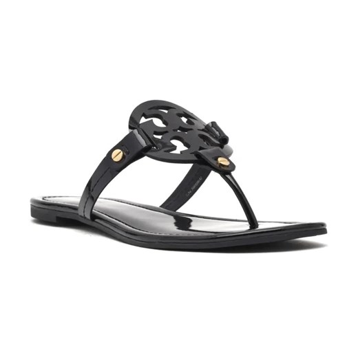 TORY BURCH Skórzane japonki MILLER ze sklepu Gomez Fashion Store w kategorii Klapki damskie - zdjęcie 184305863