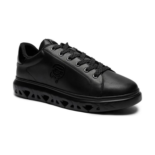 Karl Lagerfeld Skórzane sneakersy KAPRI KITE ze sklepu Gomez Fashion Store w kategorii Buty sportowe męskie - zdjęcie 184305932