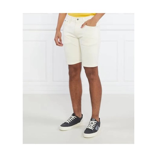 Pepe Jeans London Szorty STANLEY | Tapered fit | denim ze sklepu Gomez Fashion Store w kategorii Spodenki męskie - zdjęcie 184305950