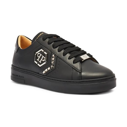 Philipp Plein Skórzane sneakersy Arrow Force ze sklepu Gomez Fashion Store w kategorii Buty sportowe męskie - zdjęcie 184305972