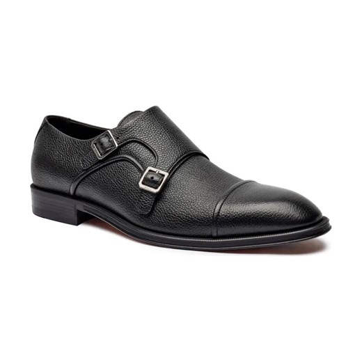 BOSS BLACK Skórzane monki Derrek_Monk_grctly 40 okazja Gomez Fashion Store