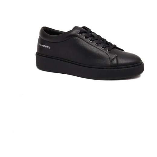 Karl Lagerfeld Trampki FLINT Lace Lo Lthr | z dodatkiem skóry ze sklepu Gomez Fashion Store w kategorii Trampki męskie - zdjęcie 184305993