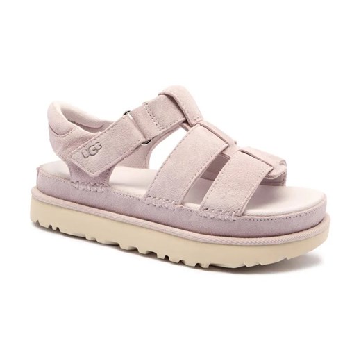 UGG Skórzane sandały W GOLDENSTAR STRAP ze sklepu Gomez Fashion Store w kategorii Sandały damskie - zdjęcie 184306053