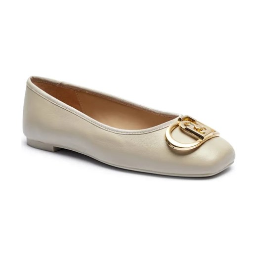 Liu Jo Skórzane baleriny DAFNE 04 ze sklepu Gomez Fashion Store w kategorii Balerinki - zdjęcie 184306134