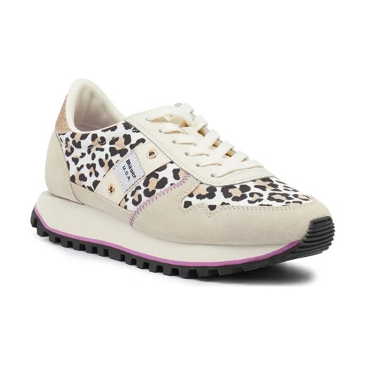 BLAUER Sneakersy | z dodatkiem skóry 36 promocyjna cena Gomez Fashion Store