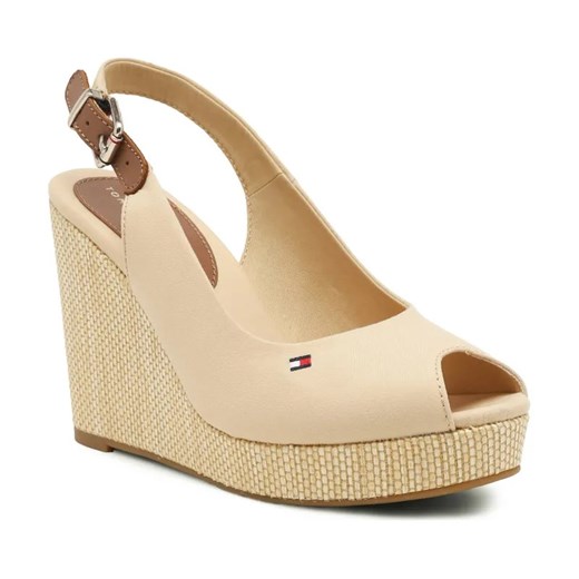 Tommy Hilfiger Koturny ICONIC ELENA | z dodatkiem skóry ze sklepu Gomez Fashion Store w kategorii Espadryle damskie - zdjęcie 184306150