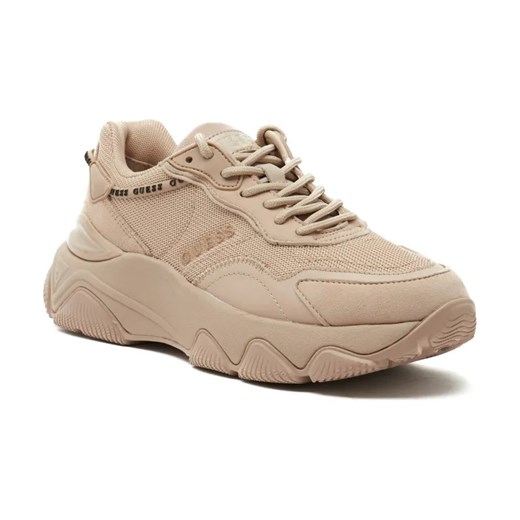 Guess Sneakersy MICOLA | z dodatkiem skóry ze sklepu Gomez Fashion Store w kategorii Buty sportowe damskie - zdjęcie 184306183