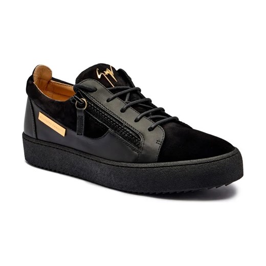 Giuseppe Zanotti Skórzane sneakersy Camascio ze sklepu Gomez Fashion Store w kategorii Buty sportowe męskie - zdjęcie 184306214