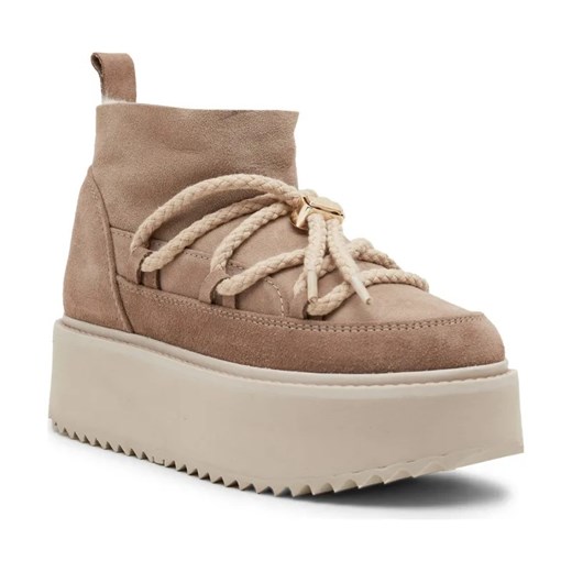 INUIKII Skórzane śniegowce CLASSIC LOW PLATFORM ze sklepu Gomez Fashion Store w kategorii Śniegowce damskie - zdjęcie 184306241