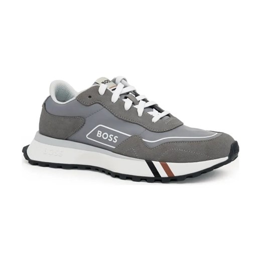 BOSS BLACK Sneakersy Jonah_Runn | z dodatkiem skóry ze sklepu Gomez Fashion Store w kategorii Buty sportowe męskie - zdjęcie 184306252