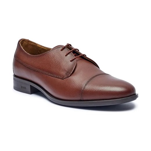 BOSS BLACK Skórzane derby ze sklepu Gomez Fashion Store w kategorii Buty eleganckie męskie - zdjęcie 184306263