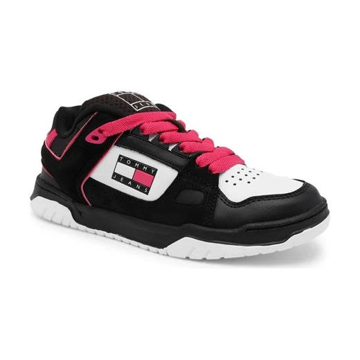 Tommy Jeans Skórzane sneakersy WMN SKATE LOW ze sklepu Gomez Fashion Store w kategorii Buty sportowe damskie - zdjęcie 184306311