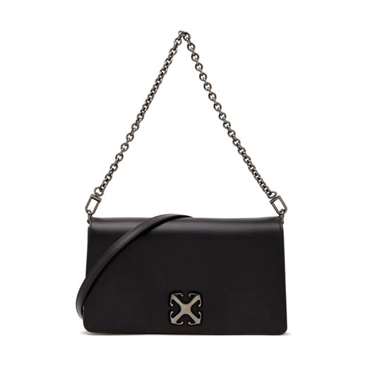 OFF-WHITE Skórzana torebka na ramię ze sklepu Gomez Fashion Store w kategorii Listonoszki - zdjęcie 184306354
