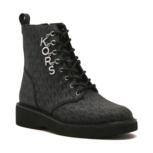 Michael Kors Botki HASKELL | z dodatkiem skóry ze sklepu Gomez Fashion Store w kategorii Workery damskie - zdjęcie 184306360