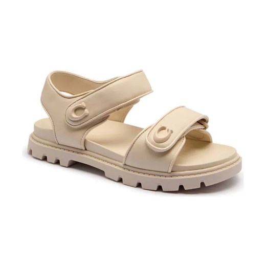 Coach Skórzane sandały BRYNN ze sklepu Gomez Fashion Store w kategorii Sandały damskie - zdjęcie 184306381