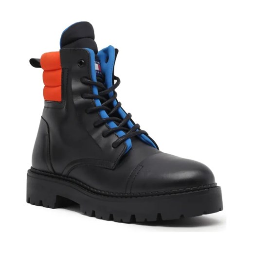 Tommy Jeans Skórzane buty PADDED ze sklepu Gomez Fashion Store w kategorii Buty zimowe męskie - zdjęcie 184306410