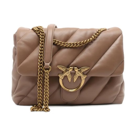 Pinko Skórzana torebka na ramię LOVE PUFF BIG ze sklepu Gomez Fashion Store w kategorii Listonoszki - zdjęcie 184306431