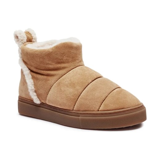INUIKII Skórzane śniegowce Shearling | z dodatkiem wełny ze sklepu Gomez Fashion Store w kategorii Śniegowce damskie - zdjęcie 184306481