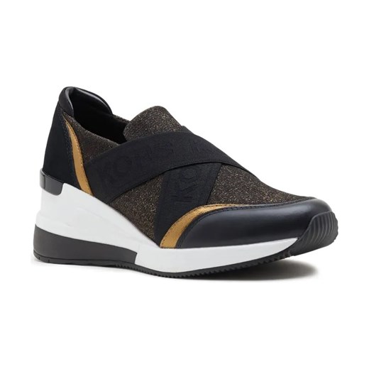 Michael Kors Sneakersy TEXTILE TEXTILE FLOCKED | z dodatkiem skóry ze sklepu Gomez Fashion Store w kategorii Buty sportowe damskie - zdjęcie 184306564
