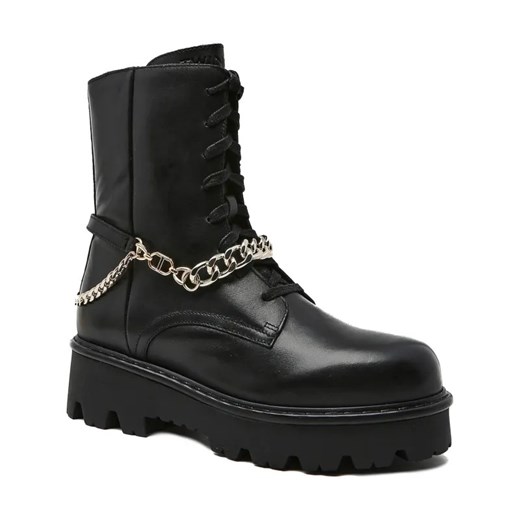 TWINSET Skórzane botki ze sklepu Gomez Fashion Store w kategorii Botki - zdjęcie 184306610