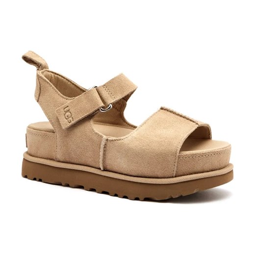 UGG Skórzane sandały W GOLDENSTAR HI ze sklepu Gomez Fashion Store w kategorii Sandały damskie - zdjęcie 184306722