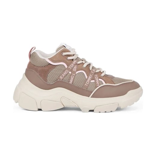 Tommy Jeans Skórzane sneakersy ze sklepu Gomez Fashion Store w kategorii Buty sportowe damskie - zdjęcie 184306741
