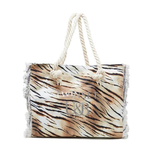 Twinset U&B Torba plażowa ze sklepu Gomez Fashion Store w kategorii Torby letnie - zdjęcie 184306742