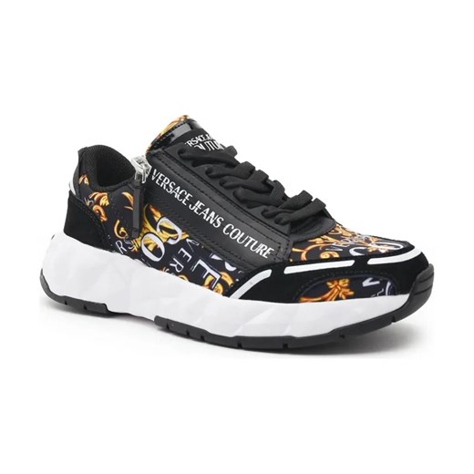 Versace Jeans Couture Sneakersy | z dodatkiem skóry ze sklepu Gomez Fashion Store w kategorii Buty sportowe damskie - zdjęcie 184306790