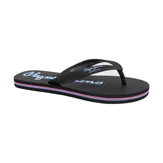 Pepe Jeans London Japonki BAY BEACH CLAIC BRAND W ze sklepu Gomez Fashion Store w kategorii Klapki damskie - zdjęcie 184306820