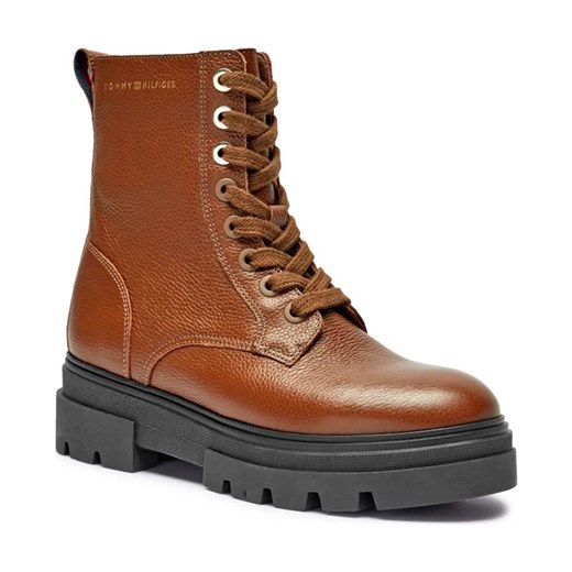 Tommy Hilfiger Skórzane botki ze sklepu Gomez Fashion Store w kategorii Workery damskie - zdjęcie 184306830