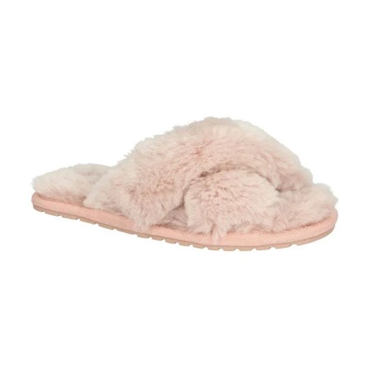 EMU Australia Wełniane obuwie domowe Mayberry Frost | z dodatkiem skóry ze sklepu Gomez Fashion Store w kategorii Kapcie damskie - zdjęcie 184306850