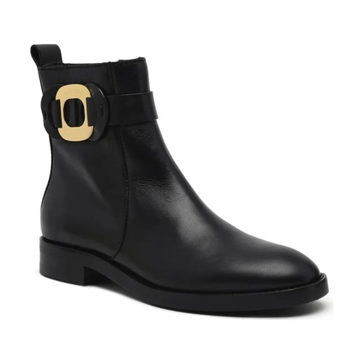 See By Chloé Skórzane botki ze sklepu Gomez Fashion Store w kategorii Botki - zdjęcie 184306934
