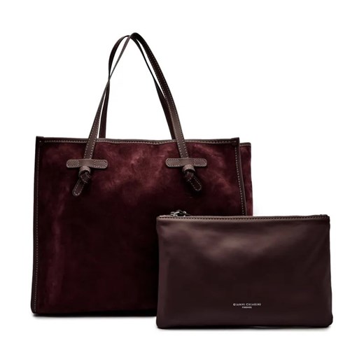 GIANNI CHIARINI Skórzana shopperka + saszetka MARCELLA ze sklepu Gomez Fashion Store w kategorii Torby Shopper bag - zdjęcie 184306954