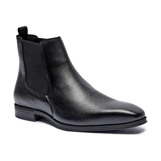 BOSS BLACK Skórzane sztyblety Theon ze sklepu Gomez Fashion Store w kategorii Buty zimowe męskie - zdjęcie 184306992