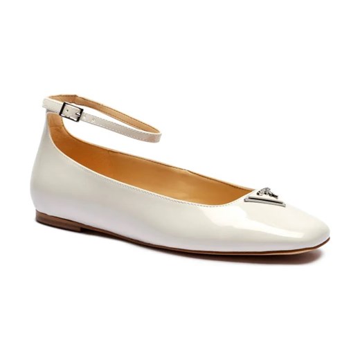 Guess Baleriny LEVVIS | z dodatkiem skóry ze sklepu Gomez Fashion Store w kategorii Balerinki - zdjęcie 184307011