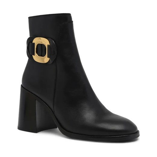 See By Chloé Skórzane botki CHANY ze sklepu Gomez Fashion Store w kategorii Botki - zdjęcie 184307033