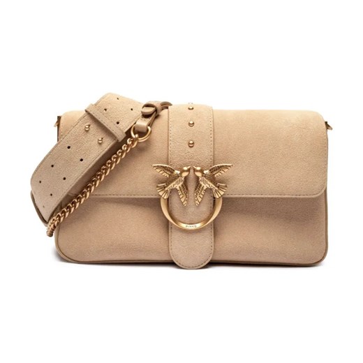 Pinko Skórzana torebka na ramię LOVE ONE CLASSIC ze sklepu Gomez Fashion Store w kategorii Listonoszki - zdjęcie 184307052