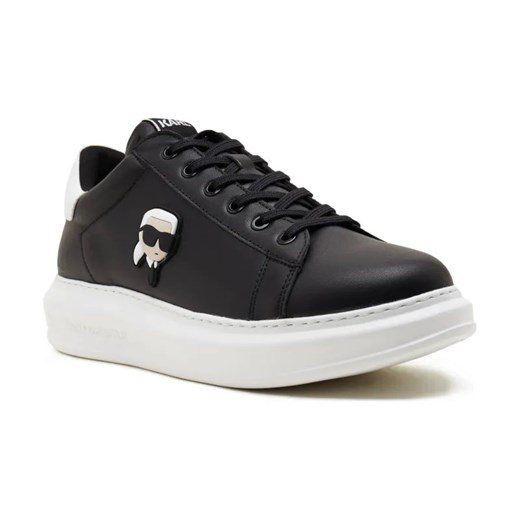 Karl Lagerfeld Skórzane sneakersy KAPRI Karl NFT Lo Lace ze sklepu Gomez Fashion Store w kategorii Buty sportowe męskie - zdjęcie 184307061