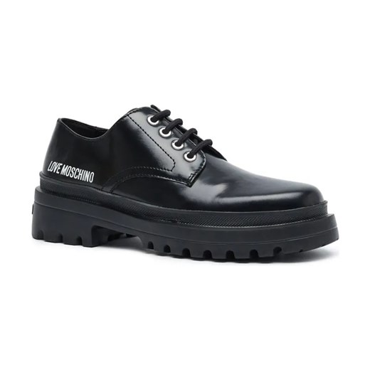 Love Moschino Skórzane półbuty Love Moschino 38 Gomez Fashion Store okazyjna cena