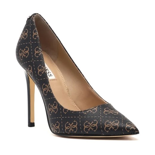 Guess Szpilki GAVI11 | z dodatkiem skóry ze sklepu Gomez Fashion Store w kategorii Czółenka - zdjęcie 184307184