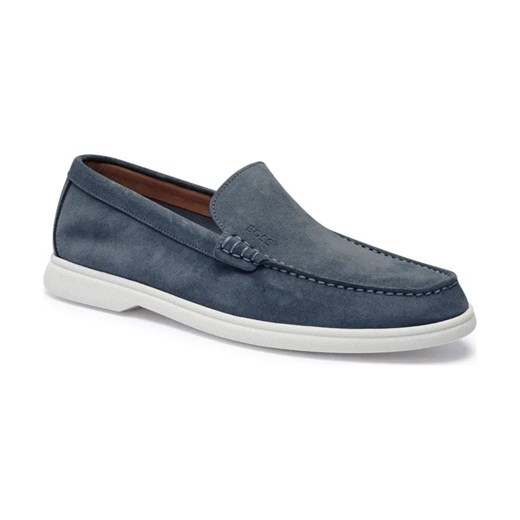 BOSS BLACK Skórzane loafersy Sienne_Loaf_sd_N ze sklepu Gomez Fashion Store w kategorii Mokasyny męskie - zdjęcie 184307213