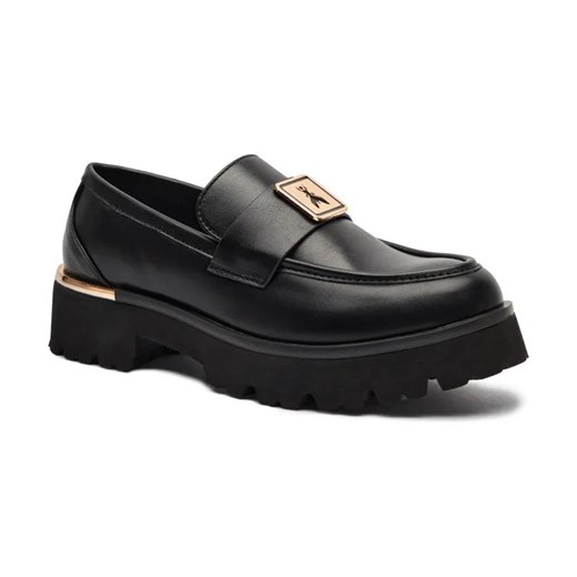 Patrizia Pepe Loafersy | z dodatkiem skóry ze sklepu Gomez Fashion Store w kategorii Półbuty dziecięce - zdjęcie 184307224